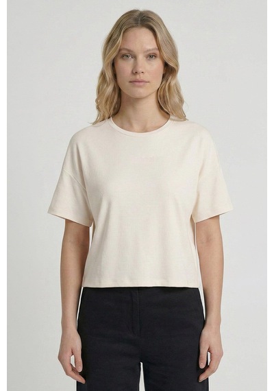 Hummel Roble S/s 912331-9157 Kadın Krem T-shirt
