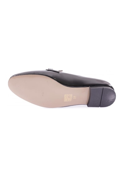 Dgn 154-22k Kadin Üzeri V Toka Loafer 154-1974-R7749 Siyah