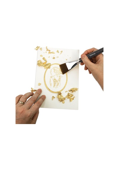 Pul Varak Gilding Flakes Sanatsal İnce Tanecikli Kırpık Folyo Epoksi Reçine Nail Art 100 Cc Altın