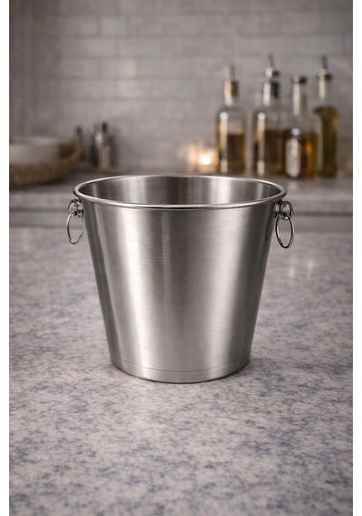 Premium Metal Buz Kovası Renkli