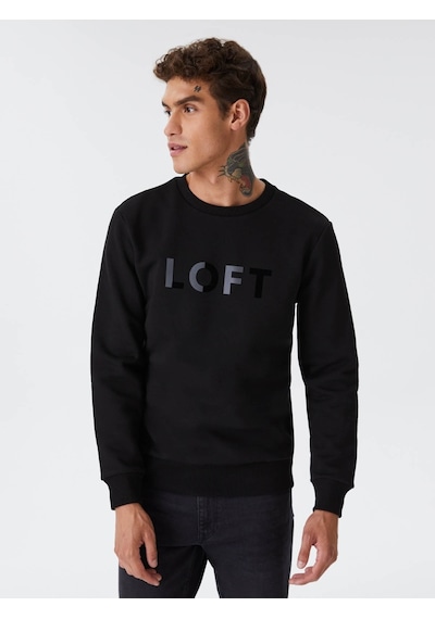 Loft Erkek Sweatshirt Siyah Lf2028819 24kp69000052 P6934 Siyah