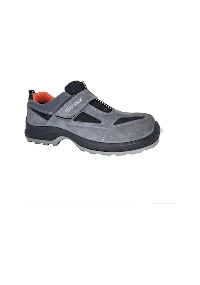 Swolx Clas X12 Y S1 Gri Süet Ayakkabı Gri