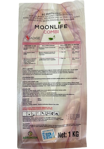 Moonlife Combi Sıvı Gübre 1 KG
