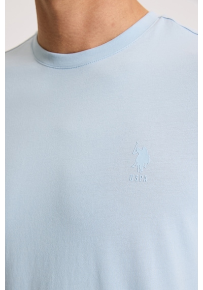 U.s. Polo Assn. Erkek Açık Mavi Tişört Basic 50326953-vr003 Acık Mavı