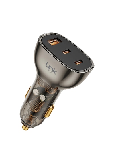 Linktech C506 80w 2xpd 30+20w Usb Araç İçi Şarj Adaptörü Başlık -