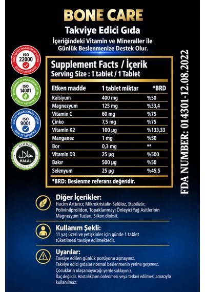 Bonecare 30 Tablet