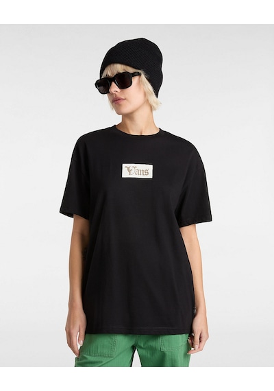 Vans Garden Oversızed Ss Tişört Black