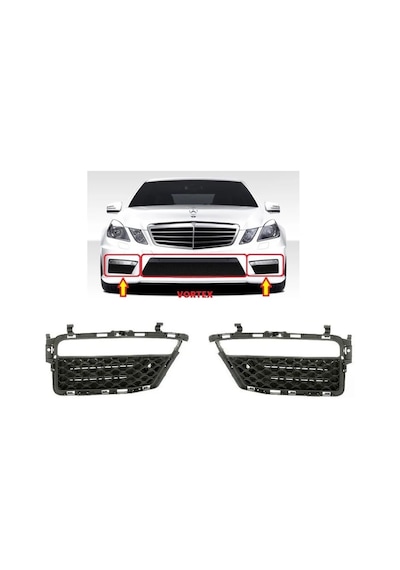 Mercedes - Gündüz Led Sis Çerçevesi Sağ E63 Amg W212 2009-