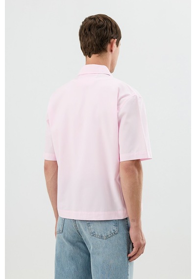 Antioch Boxy Fit Erkek Gömlek Pembe