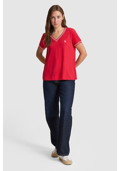 U.S. Polo Assn. U.s. Polo Assn. Kadın Kırmızı Tişört Basic 50323449-vr030 Kirmizi U.S. Polo Assn. U.s. Polo Assn. Kadın Kırmızı Tişört Basic 50323449-vr030 Kirmizi