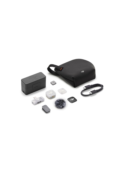 DJI Mic Mini 2 (1TX +1 Mobile RX +Charging Case) Mikrofon DJI Türkiye Garantili
