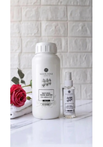 Doğal Gül Suyu 500 Ml - %100 Saf Gül Suyu & Hediye Sprey Şişe Seti