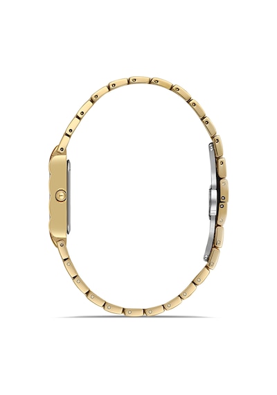 Ferro Fl40161a-b2 Quartz Çelik Sarı 18 Mm Kadın Kol Saati