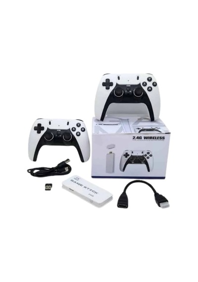 Yeni Nesil 3d 4k 2000 Oyunlu Game Stick Oyun Konsolu Çift Konsol Çok Renkli