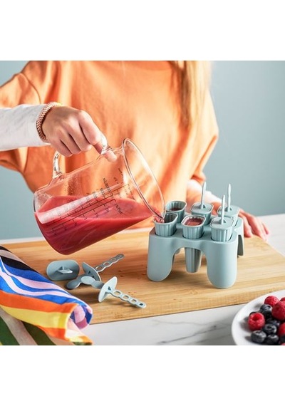 Ikea Uppfylld Dondurma Kalıbı, Açık Turkuaz, 13 Cm, 6 Adet