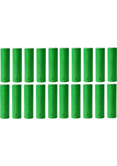 Murata Vtc6 18650 3.7v 3000mah Şarjlı Pil 20li+pil Taşıma Kutusu