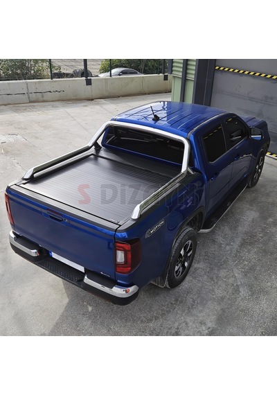 S-dizayn Vw Amarok 2 S-back Sürgülü Kapak Siyah V1 Oem Stil 2023 Üzeri