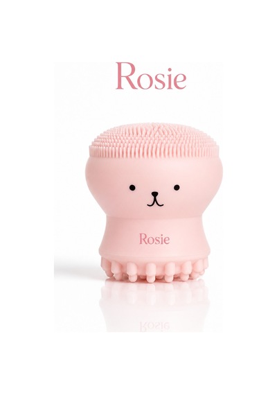 Rosie Ahtapot Yüz Temizleme Fırçası - Açık Pembe