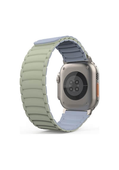 Apple Uyumlu  Watch Ultra / Watch Ultra 2 49mm Strap Manyetik Mıknatıslı Silikon Kordon Kayış