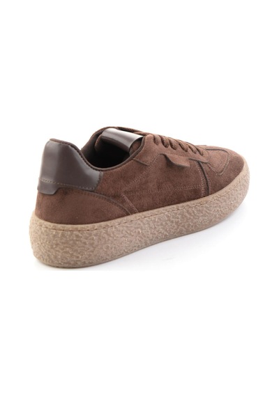 Bambi Kahve Süet Kadın Sneaker K01791074372