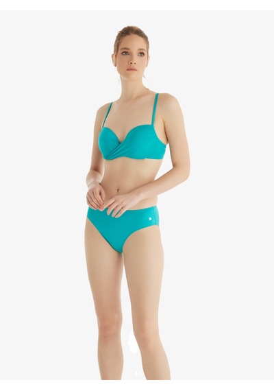Kadın Bikini Altı 10708 - Turkuaz Turkuaz
