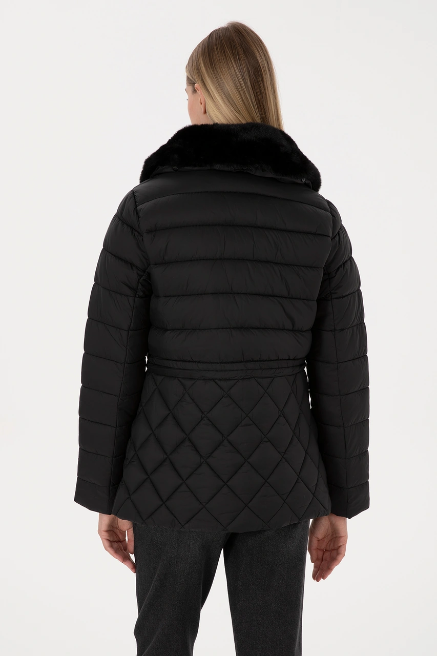 U.s. Polo Assn. Kadın Siyah Mont 50308797-vr046 Siyah
