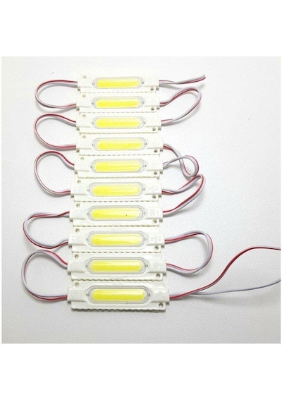 Ledwell Cob Ledli Mercekli Modül Led Beyaz - 10Adet
