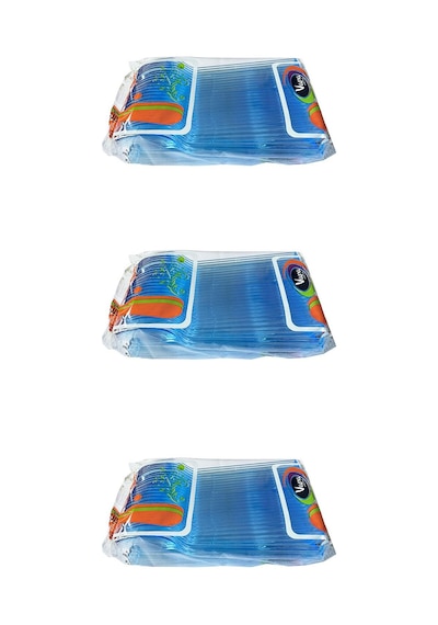 Vapa Plastik Mavi Sup Kaşık - Tatlı Kaşığı - 100 Adetlik 3 Paket - 300 Adet