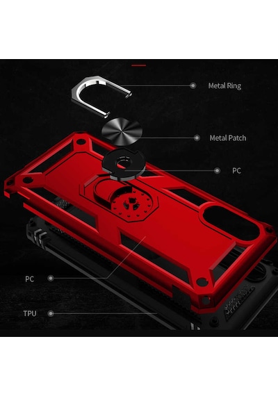 Zore Galaxy Uyumlu A02 Kılıf Vega Kapak - Mavi Mavi