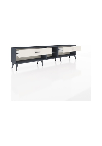 Arges Tv Ünitesi Tek Raflı 2 Çekmeceli 220x30x51 Antrasit-antrasit/aytaşı Antrasıt/aytası - Antrasıt Arges Tv Ünitesi Tek Raflı 2 Çekmeceli 220x30x51 Antrasit-antrasit/aytaşı Antrasıt/aytası - Antrasıt