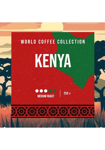 Dünya Kahvesi - Arabica - Kenya - 250 Gr. Moka Pot