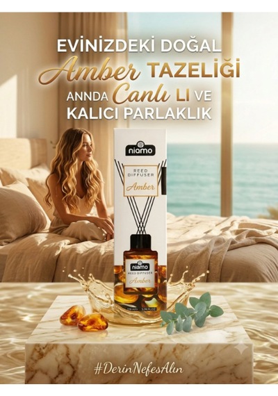 Dofix Niamo Amber Kokulu Çubuklu Oda Kokusu 110 Ml