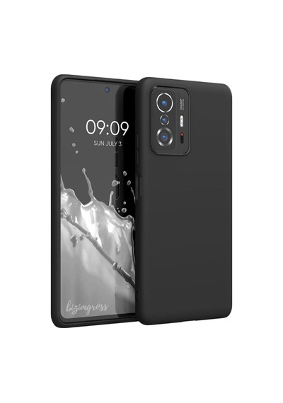 For Xiaomi Mi 11t Pro Premium Telefon Kılıfı Tam Kaplayan Hayalet Privacy Ekran Koruyucu Cam Col179683-siyah