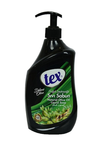 Tex Doğal Zeytinyağlı Alkol ve Paraben İçermeyen Sıvı Sabun 750 ML
