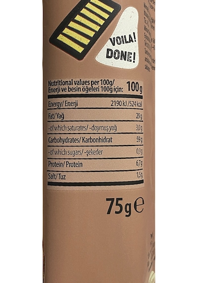 Long Chips Mashed Potato Snack Original 75 G