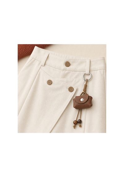 Ministok Browny Bear Kız Çocuk Çarm Detaylı Pantolon Kazak 2'li Takım Turuncu