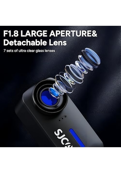Sjcam C110+ Plus Siyah Mini Aksiyon Kamerası