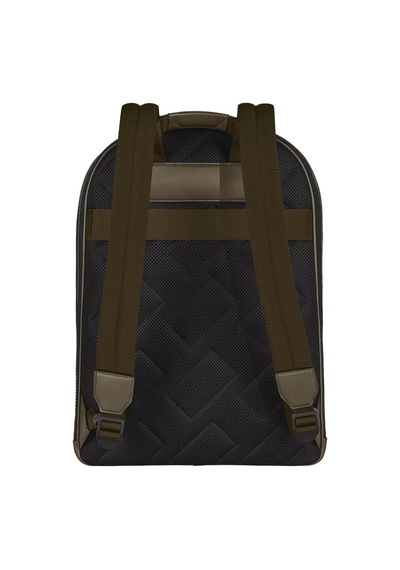 Montblanc Extreme Deri 3 Bölmeli Büyük Sırt Çantası 221592 yeşil