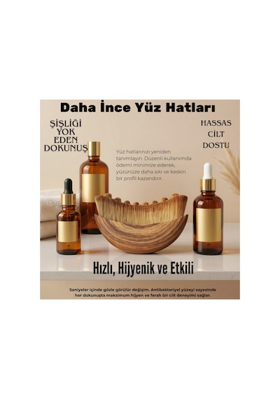 Yüz Şekillendirici Lenfatik Masaj Fırçası - Şişkinliği Azaltır - İnce Yüz Hattı Görünümü - 853638360 Diğer