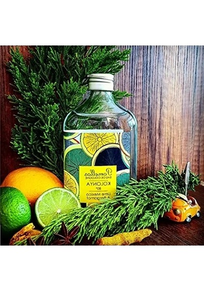 250 Ml Bergamot Ve Lime Aromalı Ferahlatıcı Kolonya Açık Ahşap