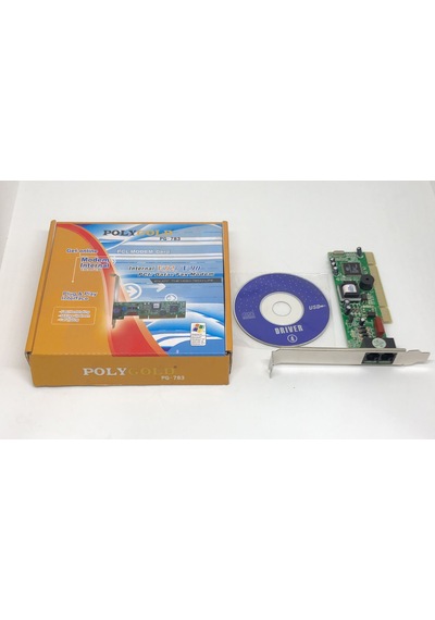 Polygold Pg-783 Dahili Pcı 56 K Faks/modem Kartı