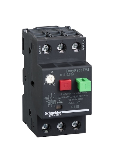 Schneider Gz1E22, 20-25 Amper, Motor Koruma Şalteri, 10 Ka, 11 Kw