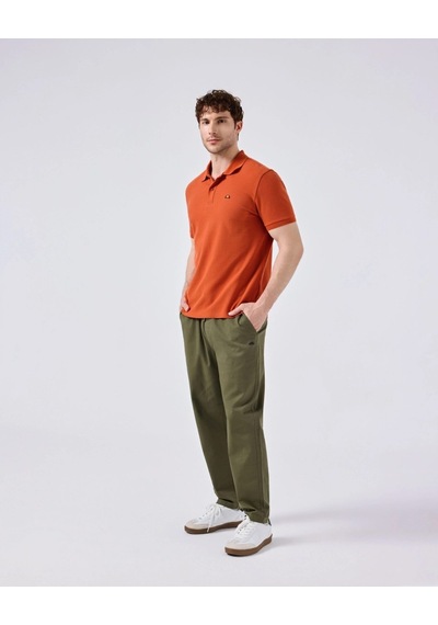 Ellesse 6sm5044-br Erkek Polo Yaka Tişört - Kiremit
