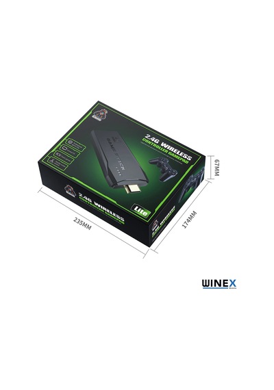 Winex Arcade 2023 Yeni 4KHD Retro Game Stick 90'lı Yıllar 20000 Oyun