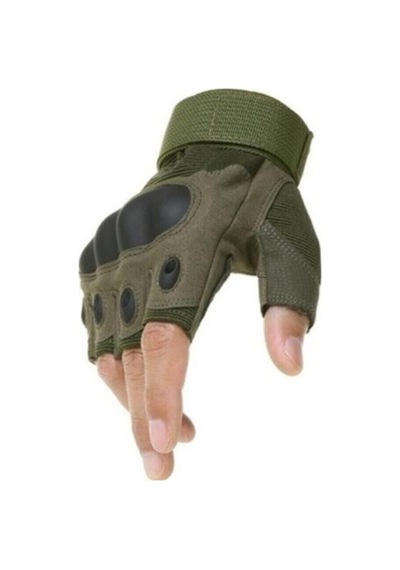 Kemikli Taktikal Eldiven Haki L/xl Haki - 77215503 Haki
