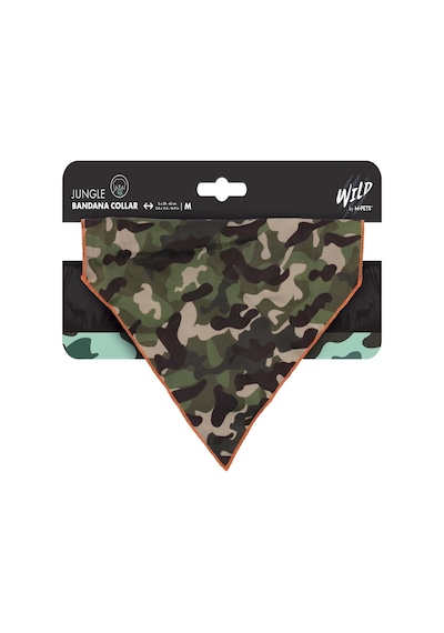 M-pets Wıld Jungle Bandana Collar M