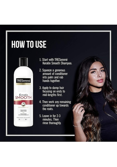 TRESemme P/C Keratin Smooth Kıvırcık Saçlar İçin Bukle Belirginleştirici Saç Kremi 592ML