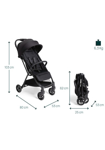 Chicco Urbino İkiz Katlanır Bebek Arabası Gri
