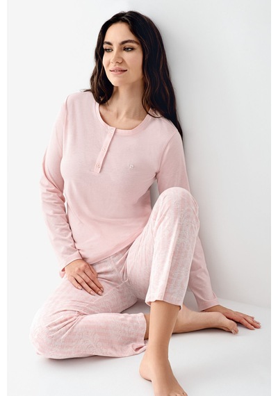 Pierre Cardin Kadın Siyah Pijama Takımı Pc9086-s-v1 Siyah