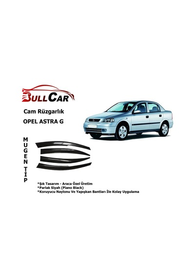 Opel Astra G Cam Rüzgarlık